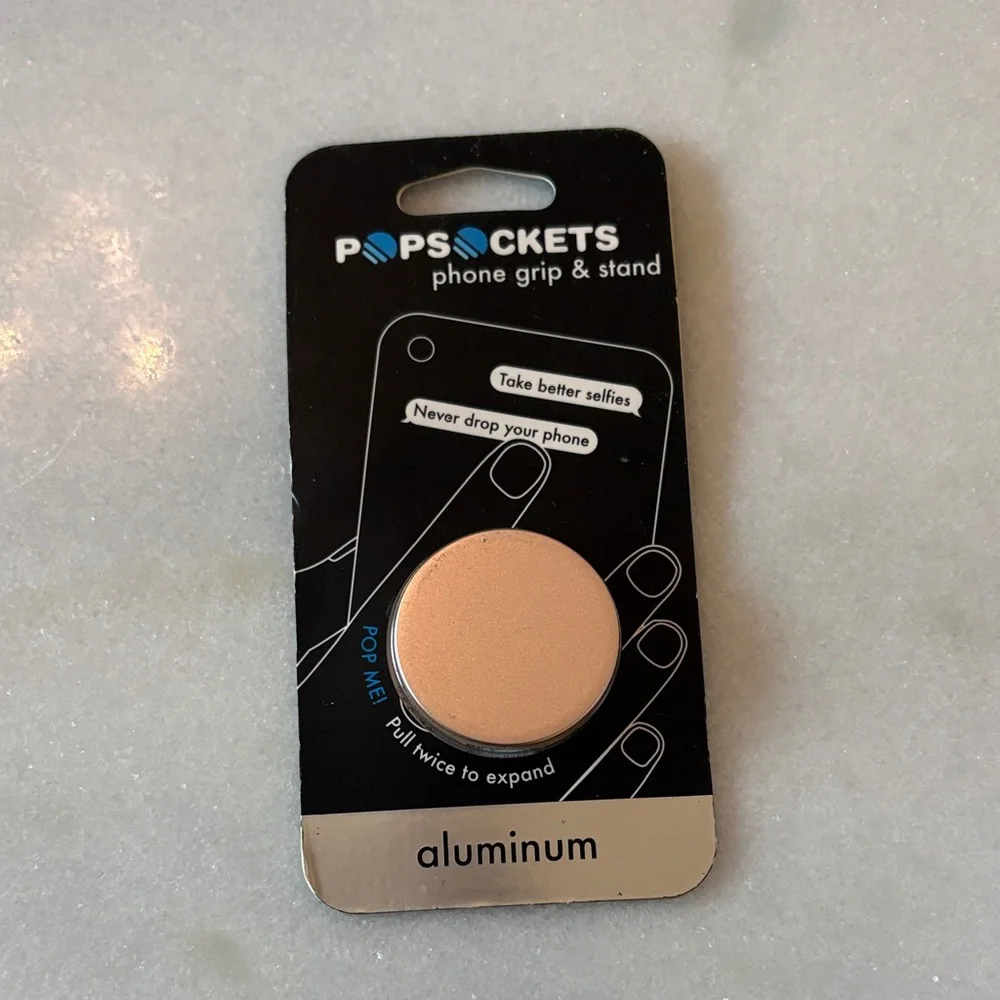 PopSocket Aluminum Phone Grip - Peach